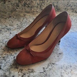 Ann Taylor Loft Red Heels